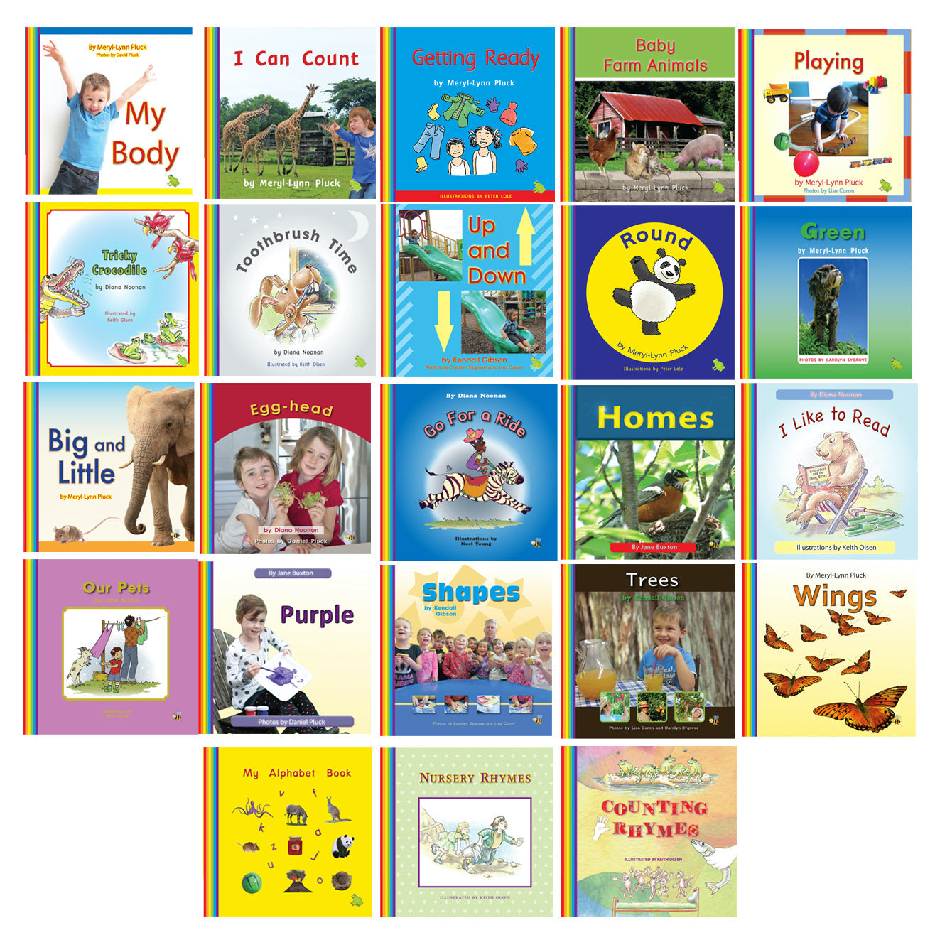 23-Book Set: miniRAINBOWS