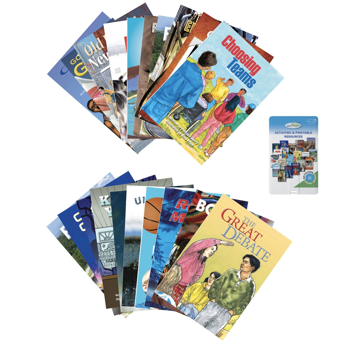 20-Book Set & Activities: BLUE SERIES