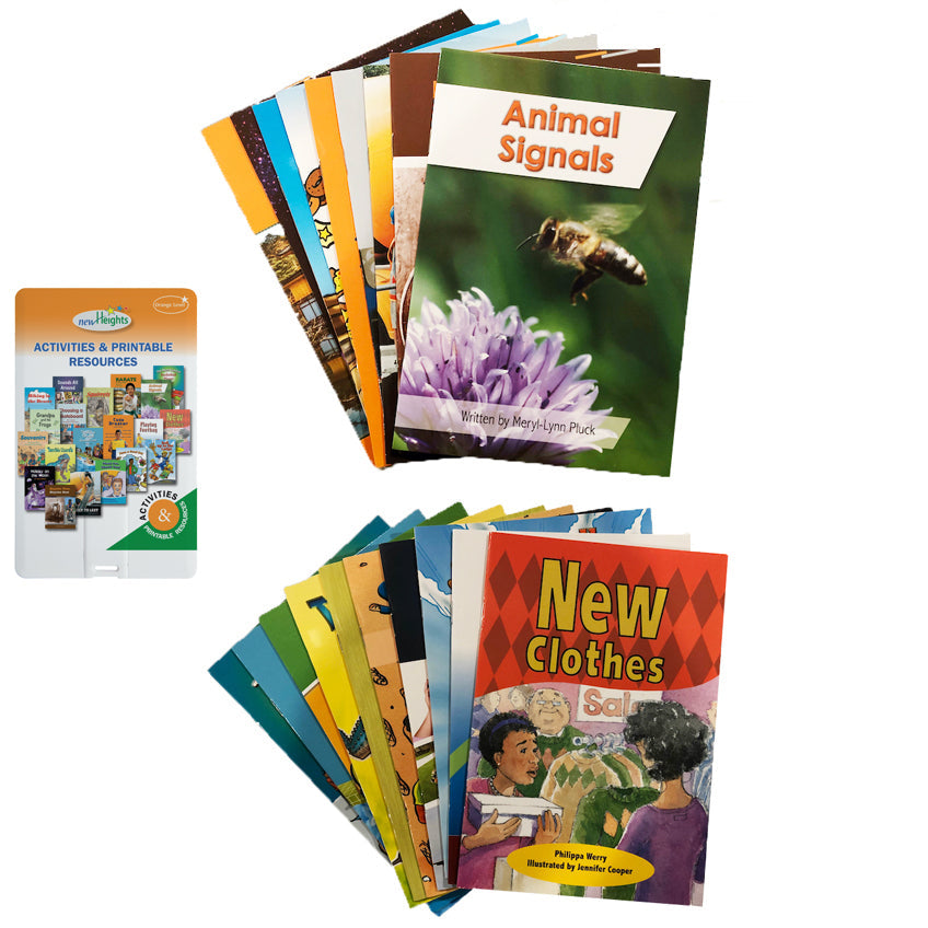 20-Book Set & Activities: ORANGE SERIES