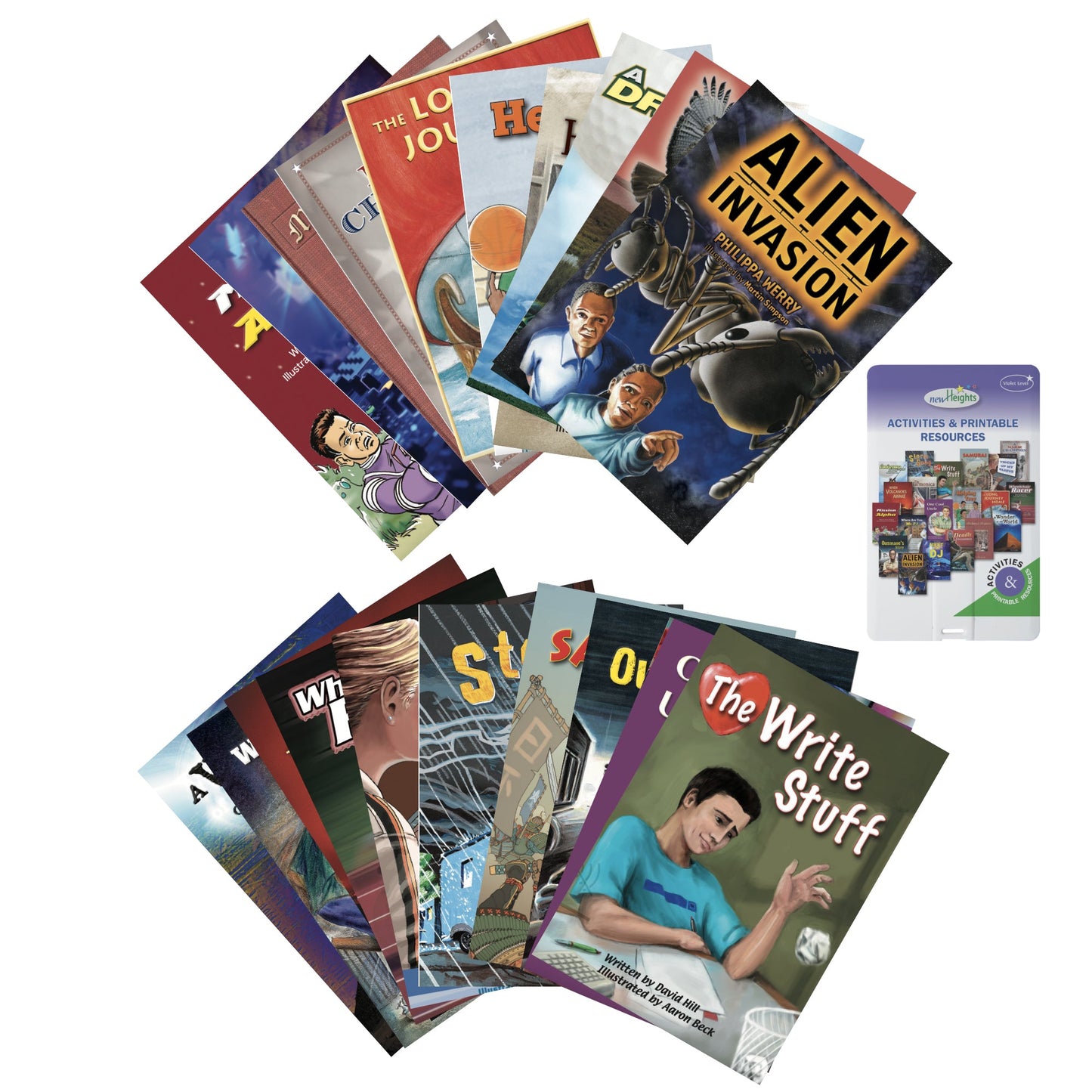 20-Book Set & Activities: VIOLET SERIES
