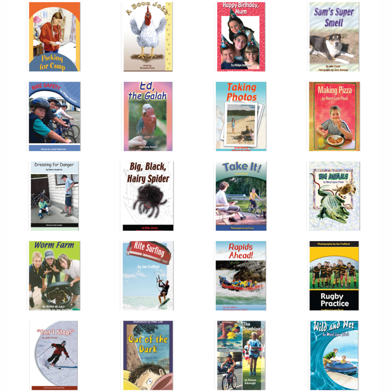 All 20 White Series Titles: Digital Books + Activities