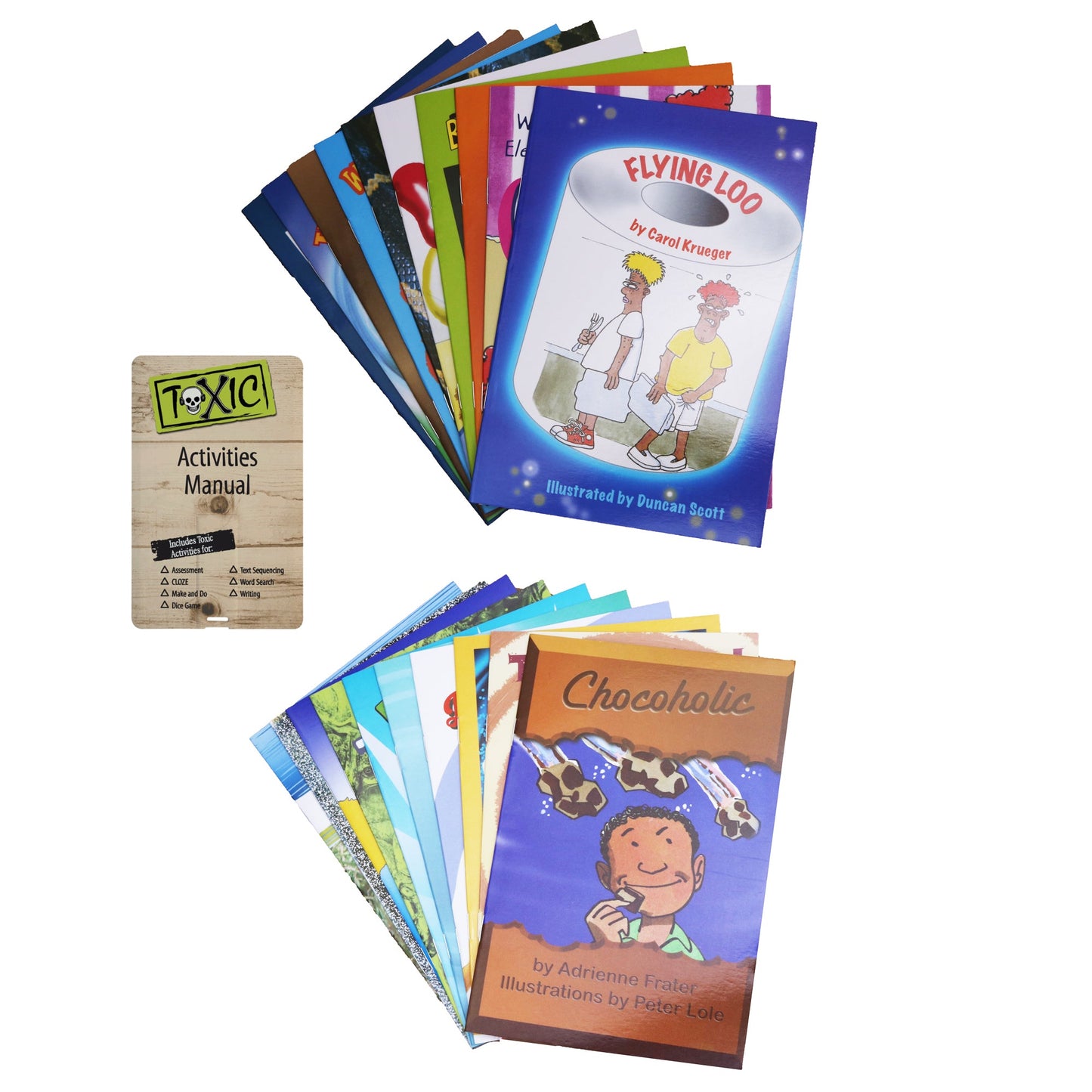 20-Book Set & Activities: TOXIC & TOTALLY TOXIC SERIES