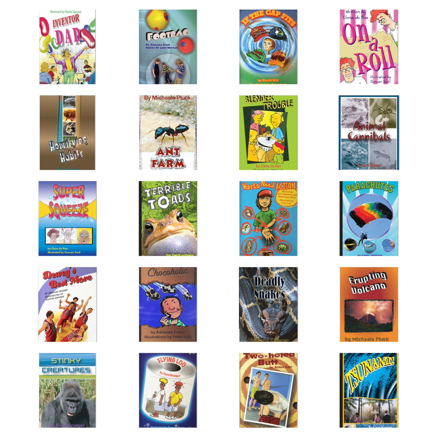 All 20 ToXic Series Titles: Digital Books + Activities