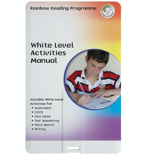 Activities | ORIGINAL RAINBOW: White – Digital Download Only (nothing physically shipped)