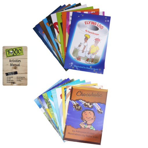 20-Book Set & Activities: TOXIC & TOTALLY TOXIC SERIES