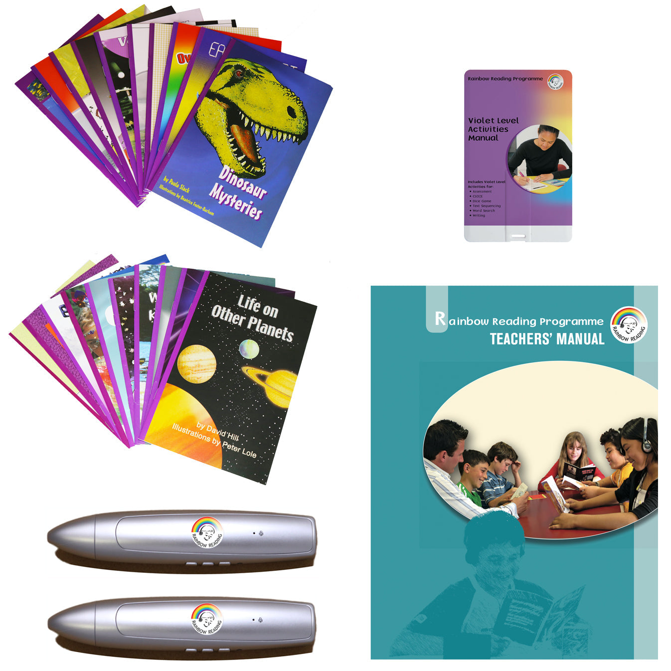 Guaranteed Improvement Kit: VIOLET SERIES – Rainbow Reading UK